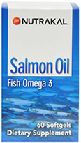 รูปภาพของ Nutrakal Salmon Fish Oil  Omega3 นูทราแคล น้ำมันปลาแซลมอน 1000mg.90cap